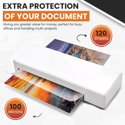 A4 Laminating Pouches 100 Micron Gloss – Box of 18 | Wholesale Bulk Pack
