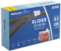 Case of 12 Natural Cuisine Large Slider Seal Food Storage Bags – 60 Large 4.5L Bags per Pack | BPA Free | Wholesale Bulk Pack