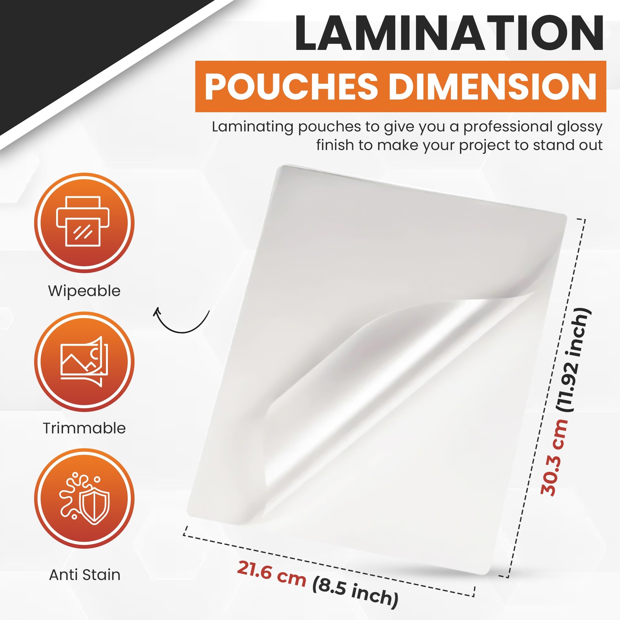 Box of 12 A4 Laminating Pouches – 150 Micron Gloss | Wholesale Bulk Pack