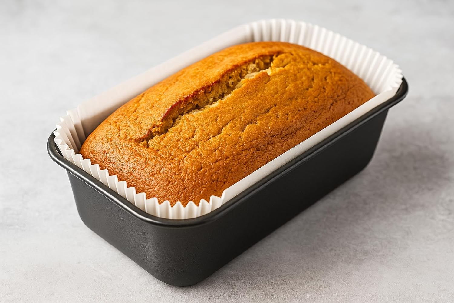 Case of 54 Natural Cuisine 1lb Loaf Tin Liners – Pack of 100 | Non-Stick Greaseproof Paper for Baking | Wholesale Bulk Pack