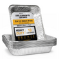 WHOLESALE BULK PACK  100 9x13 inch Large Aluminium Foil Containers