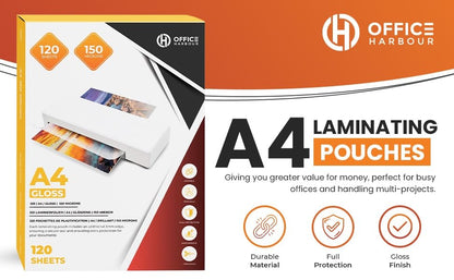 Box of 12 A4 Laminating Pouches – 150 Micron Gloss | Wholesale Bulk Pack