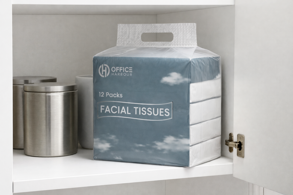3 Ply Soft Pack Facial Tissues Wholesale | 96 Packs Bulk Case