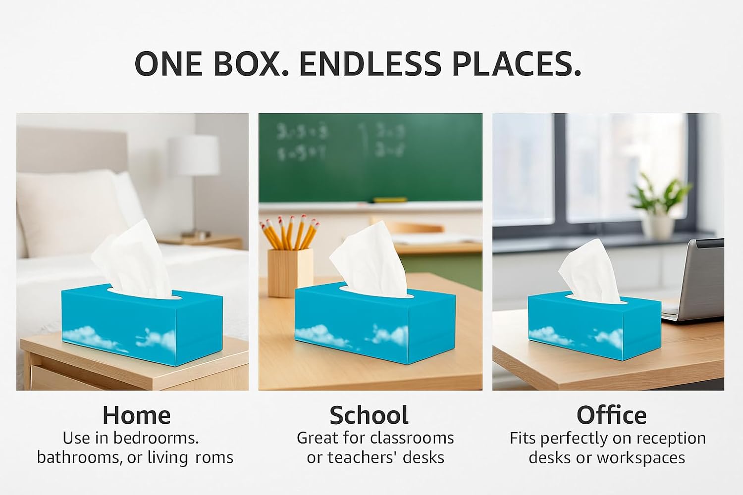 Pallet of 30 – OfficeHarbour Facial Tissues 2-Ply | 24 × 200-Sheet Boxes | 100% Virgin Wood Pulp | Bulk Wholesale Pack